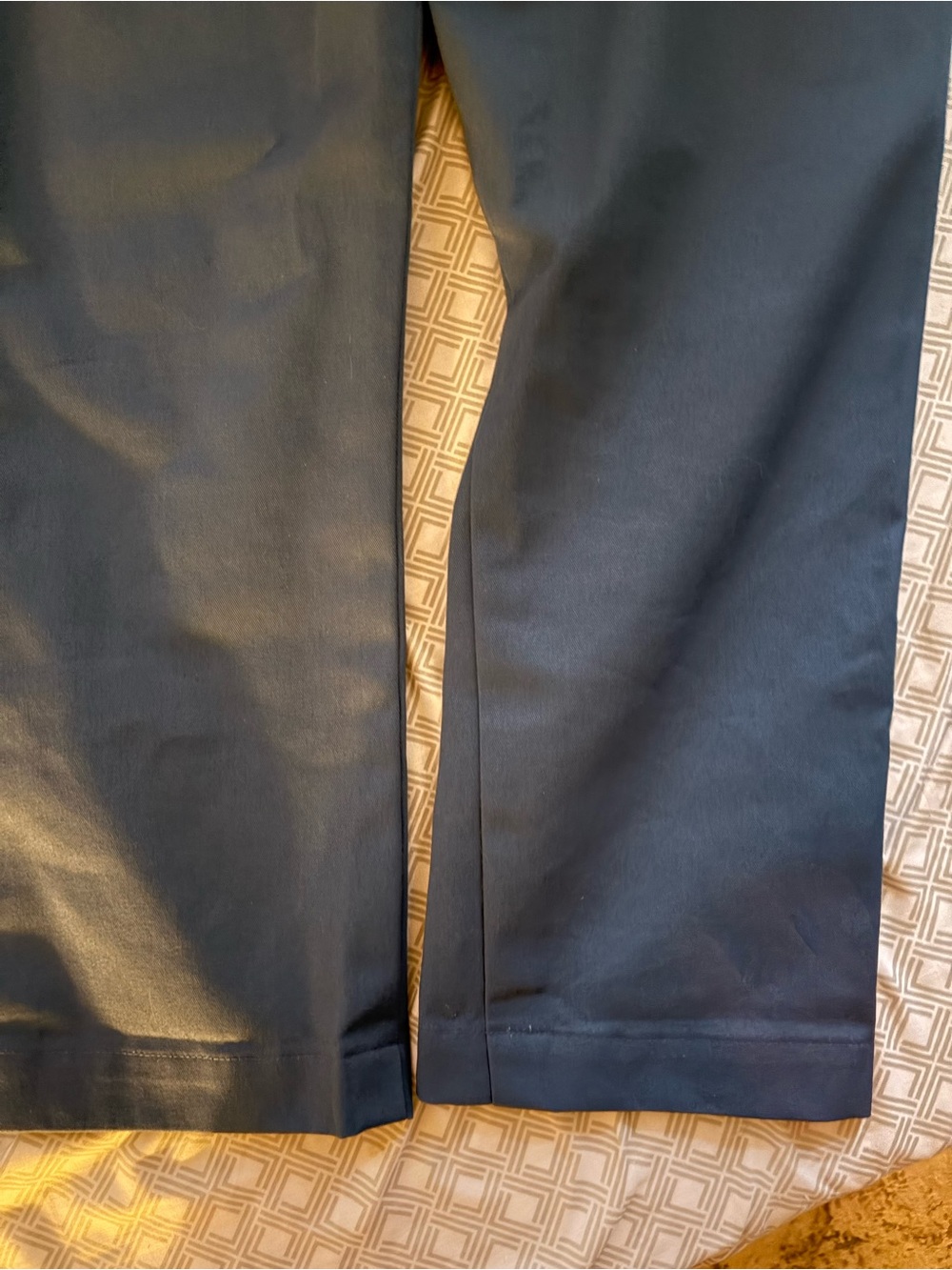 Imogine+Willie Men’s Oceanside Relaxed Fit Blue Chinos Size 34 EUC - Picture 10 of 11